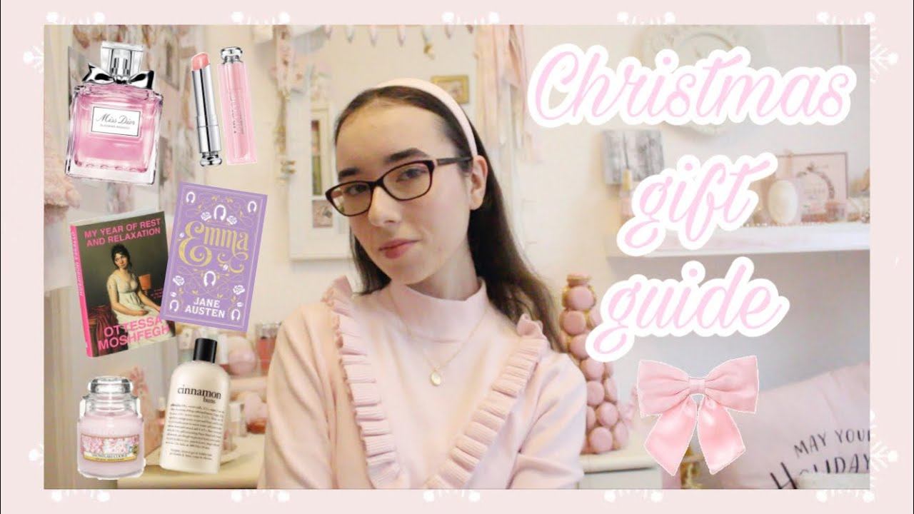 Christmas gift guide I girly and coquette aesthetic смотреть онлайн