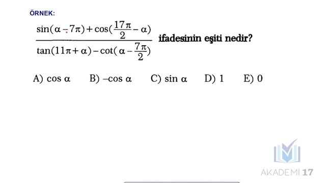 YKS Çözülmesi Gereken Sorular Serisi | Trigonometri 1 | TYT - AYT Matematik смотреть онлайн