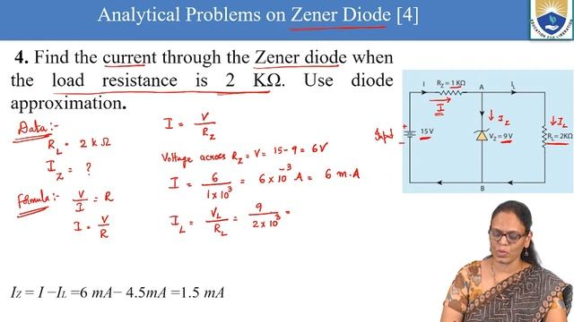 Analytical Problems on LED, Zener Diode and Photo Diode by Ms. S Sujani смотреть онлайн