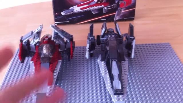 Lego Star Wars 6205 V-Wing Fighter review смотреть онлайн