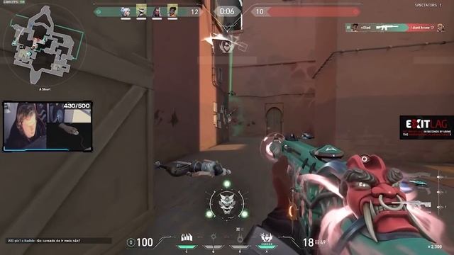 When a DIAMOND Aces IMMORTALS! - Valorant смотреть онлайн