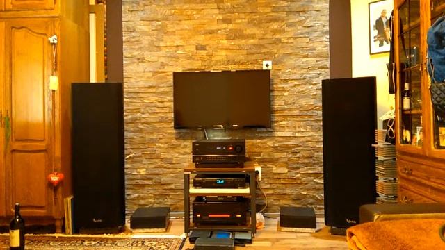 Infinity Kappa 8.2i Amp Denon Poa2400 preamp Denon Avc3800 CD Marantz 63 Test 2 смотреть онлайн