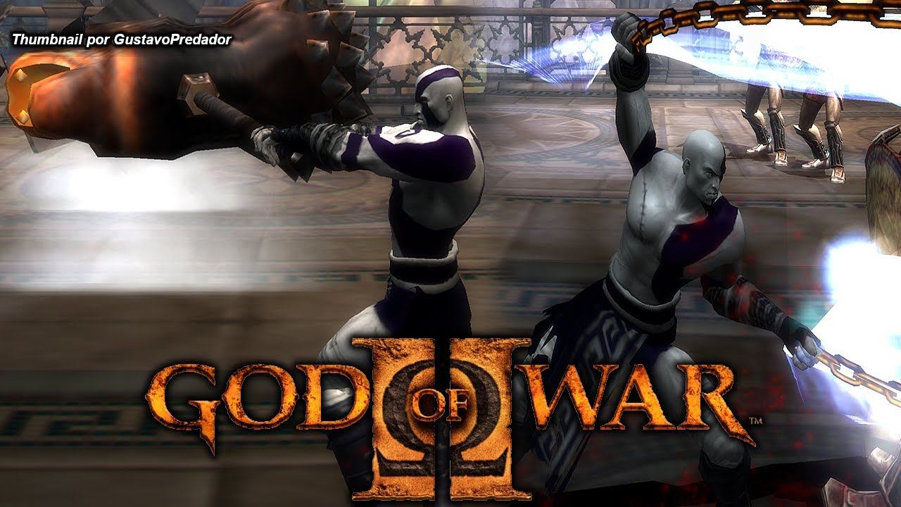 GOD OF WAR 2 SKINS EDITION MOD - MARTELO DO ARES e BLADES OF CHAOS смотреть онлайн