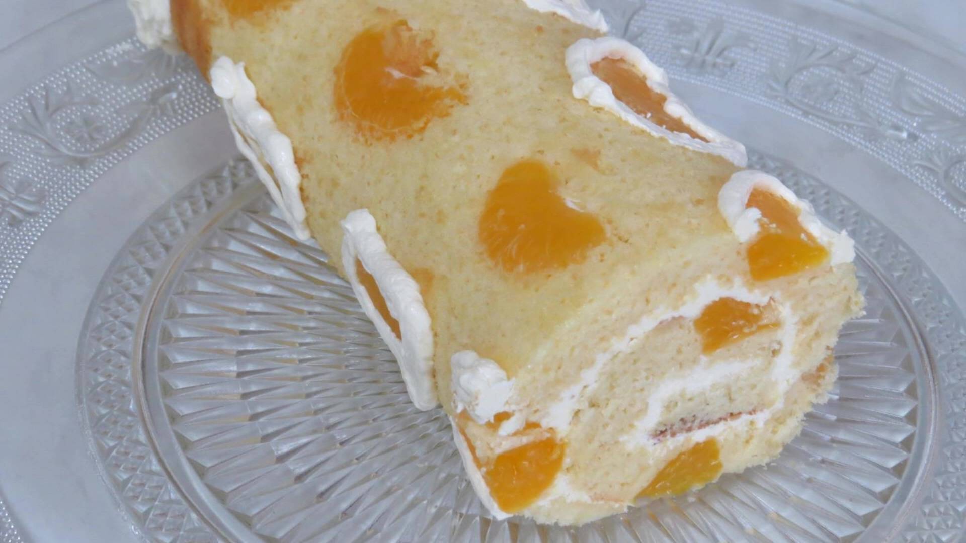 Лучший в мире Рулет! Рулет с мандаринками на Новогодний стол спешите приготовить вместе со мной! смотреть онлайн