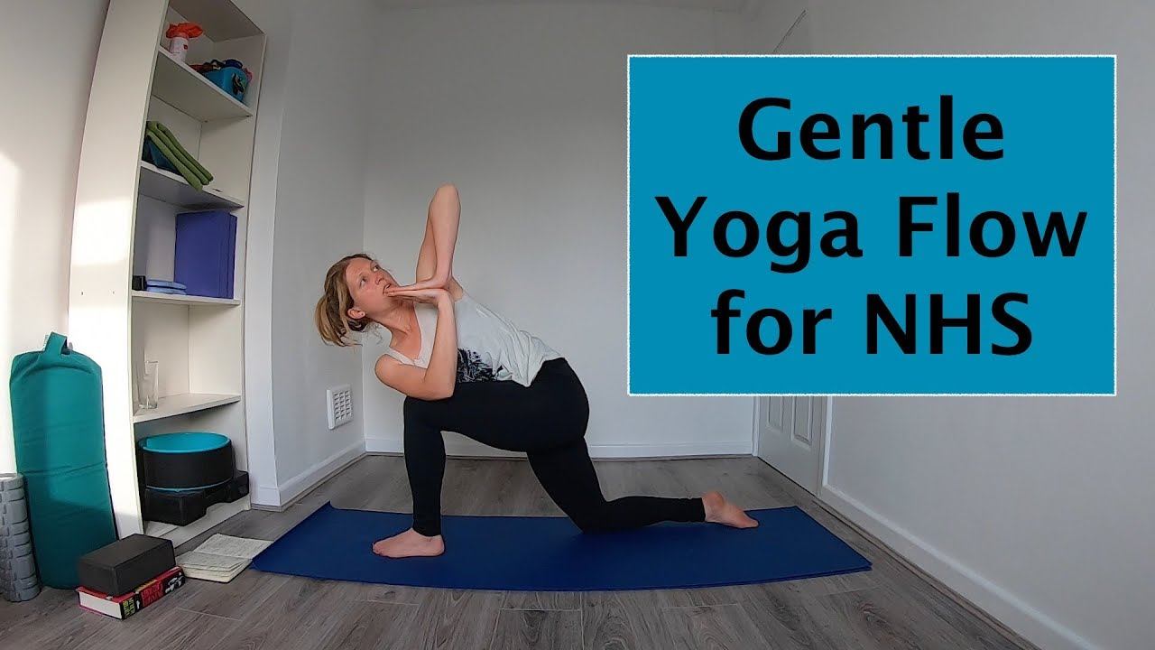 Gentle Yoga Flow for NHS Staff to Calm the Nervous System смотреть онлайн