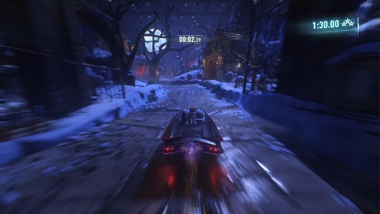 BATMAN: ARKHAM KNIGHT - AR Batmobile Race Challenge - Joker Parade (1960's Batmobile)⭐⭐⭐ смотреть онлайн