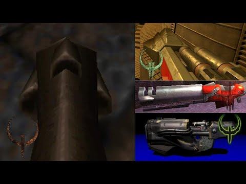 Quake 1-4 All Weapons Showcase/Comparison смотреть онлайн