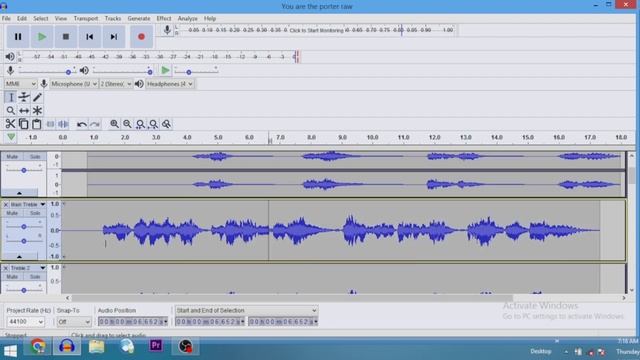 How to create a choir chorus effect in audacity смотреть онлайн