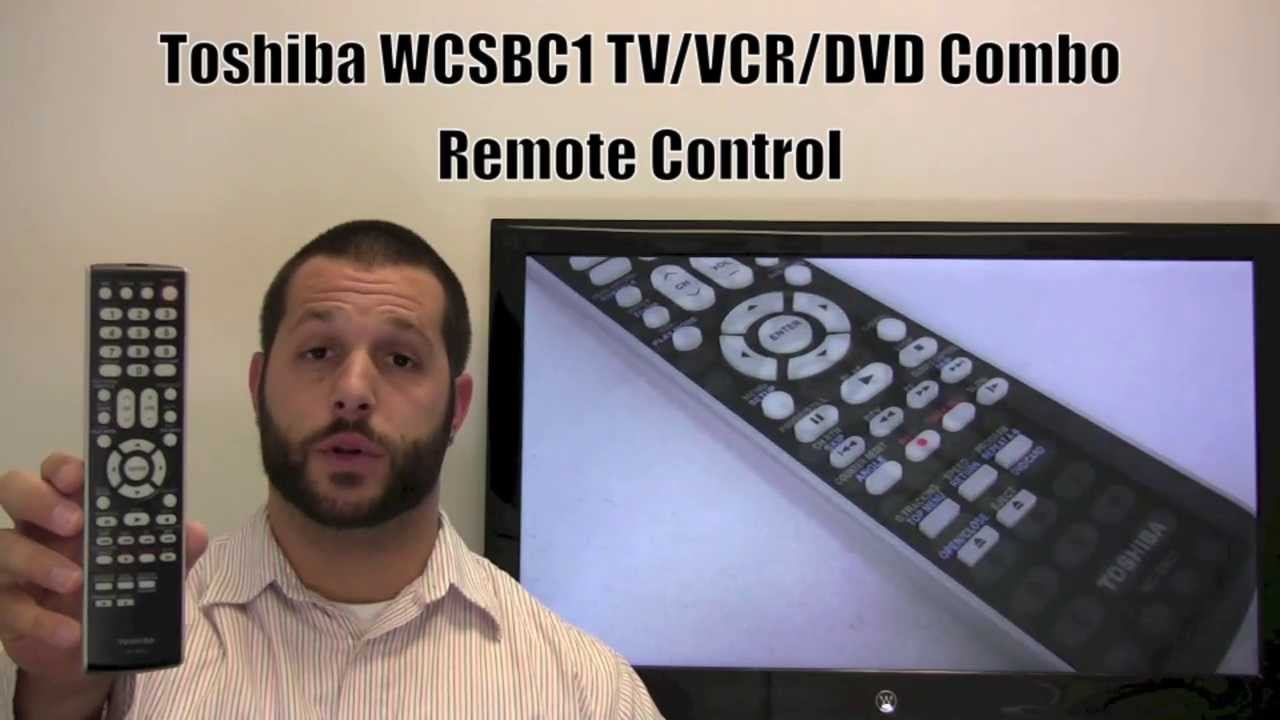 TOSHIBA WCSBC1 Remote Control PN: 72799185 - www.ReplacementRemotes.com смотреть онлайн