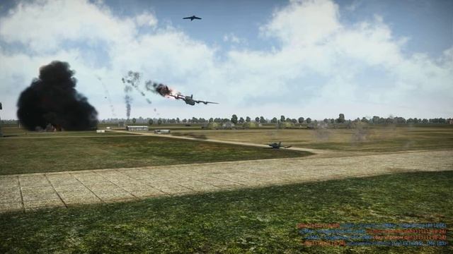 War Thunder | Эпичное падение бобра - вид со стороны смотреть онлайн