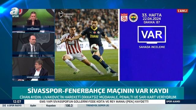 Güvenç Kurtar: "Fenerbahçe'de Serdar Dursun'un Pozisyonu Yüzde 99 Bile Değil Yüzde 100 Penaltıydı!" смотреть онлайн