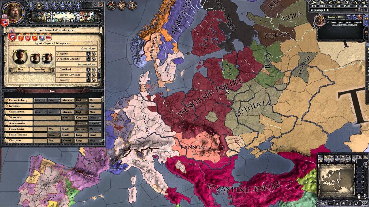 Crusader Kings 2 - World in Chaos смотреть онлайн