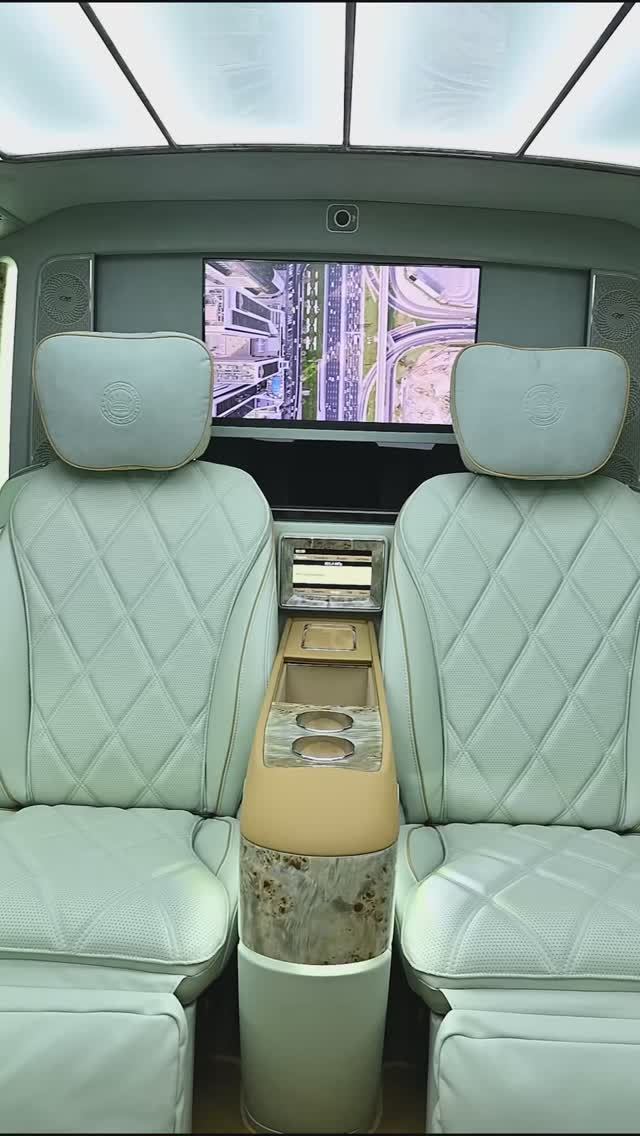 Краткий обзор VIP-салона EV-184 #Mercedes #Vclass #V300 #vvip