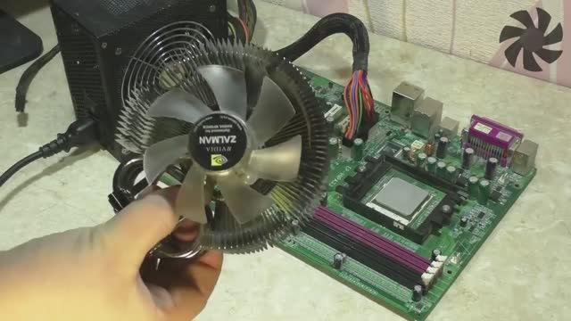 Чиним кулер Zalman 92 мм смотреть онлайн