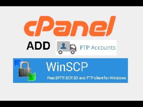 Tutorial Cara Menambah Akun FTP Menggunakan CPanel & WinSCP смотреть онлайн