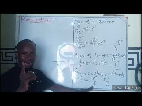 Mensuration 1: Area of a Segment смотреть онлайн
