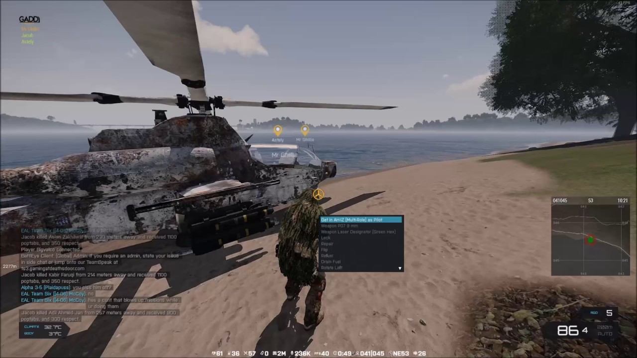 arma 3 exile ah1z autorotation смотреть онлайн
