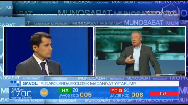 Munosabat | Фуқароларда экологик маданият етарлими? [29.11.2019]