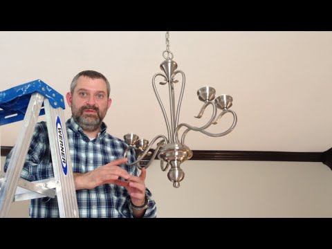 Our Kitchen Renovation Part XIII Installing A Light Fixture смотреть онлайн