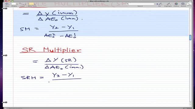 Macroeconomics - 37: Simple Multiplier and Short run Multiplier Formulas смотреть онлайн
