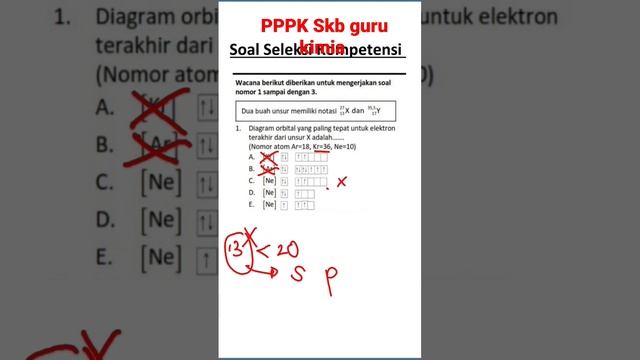 PPPK SKB guru kimia konfigurasi elektron смотреть онлайн