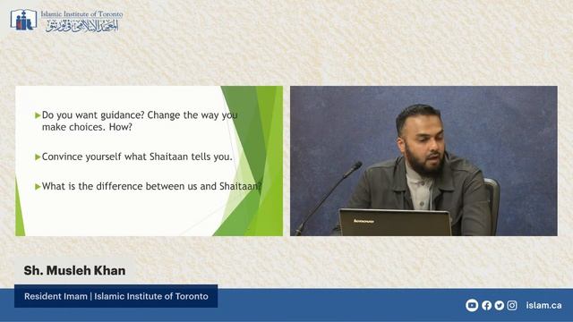 Qur'anic Reflections: Verses to Shape your Spiritual Path | Sh. Musleh Khan | Class #1 смотреть онлайн