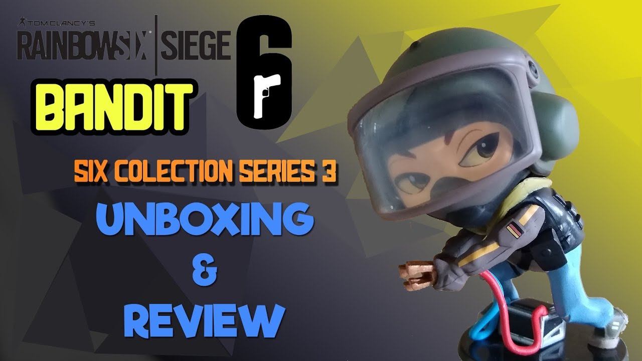 Rainbow Six Siege - Bandit Chibi Figure Six Collection Series 3 Unboxing & Review! смотреть онлайн