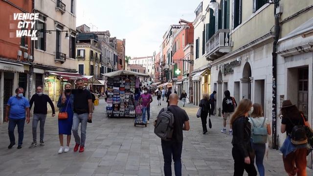Venice Daylight Walk Tour From Campo Santi Apostoli to P.le Roma смотреть онлайн