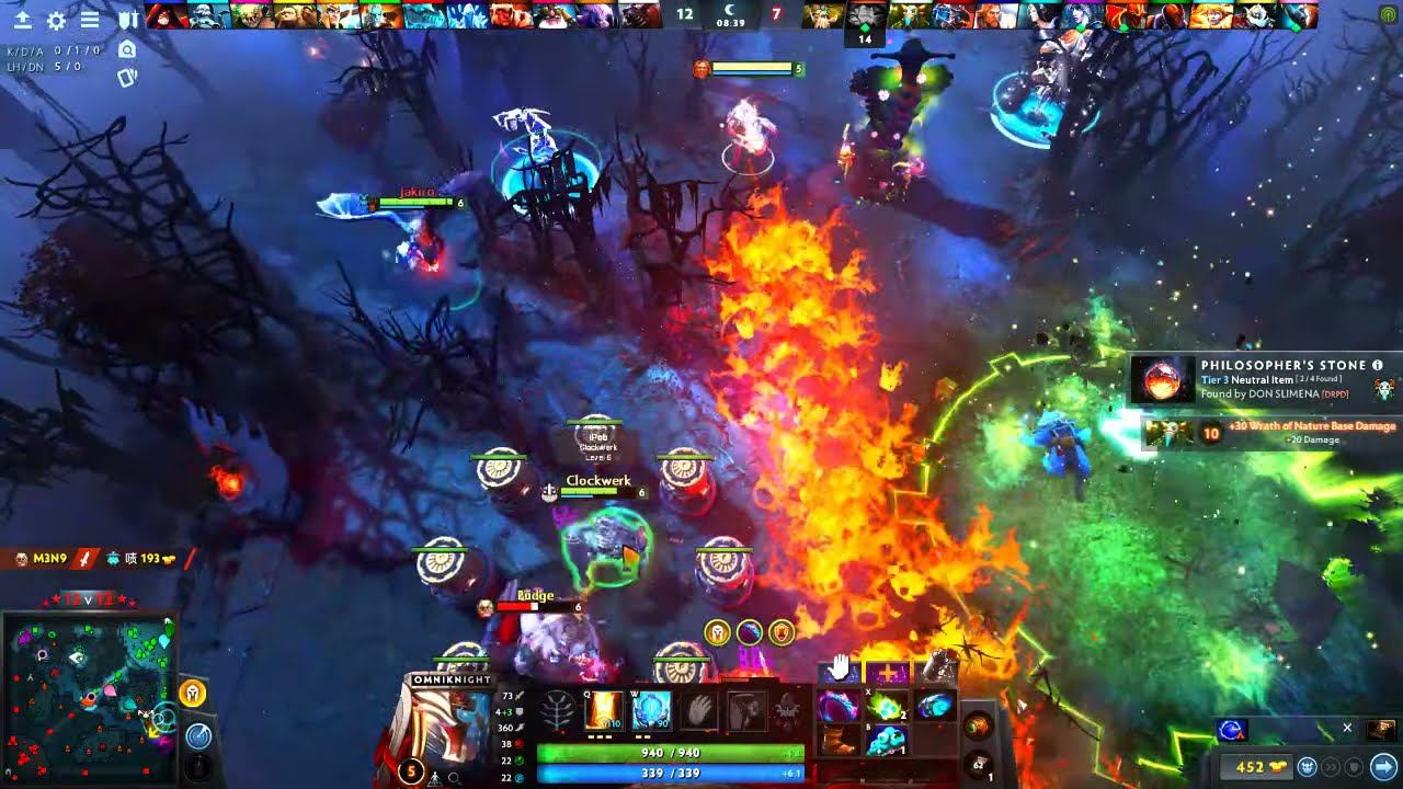 Dota 2 | 12 vs 12 | Omni Knight смотреть онлайн