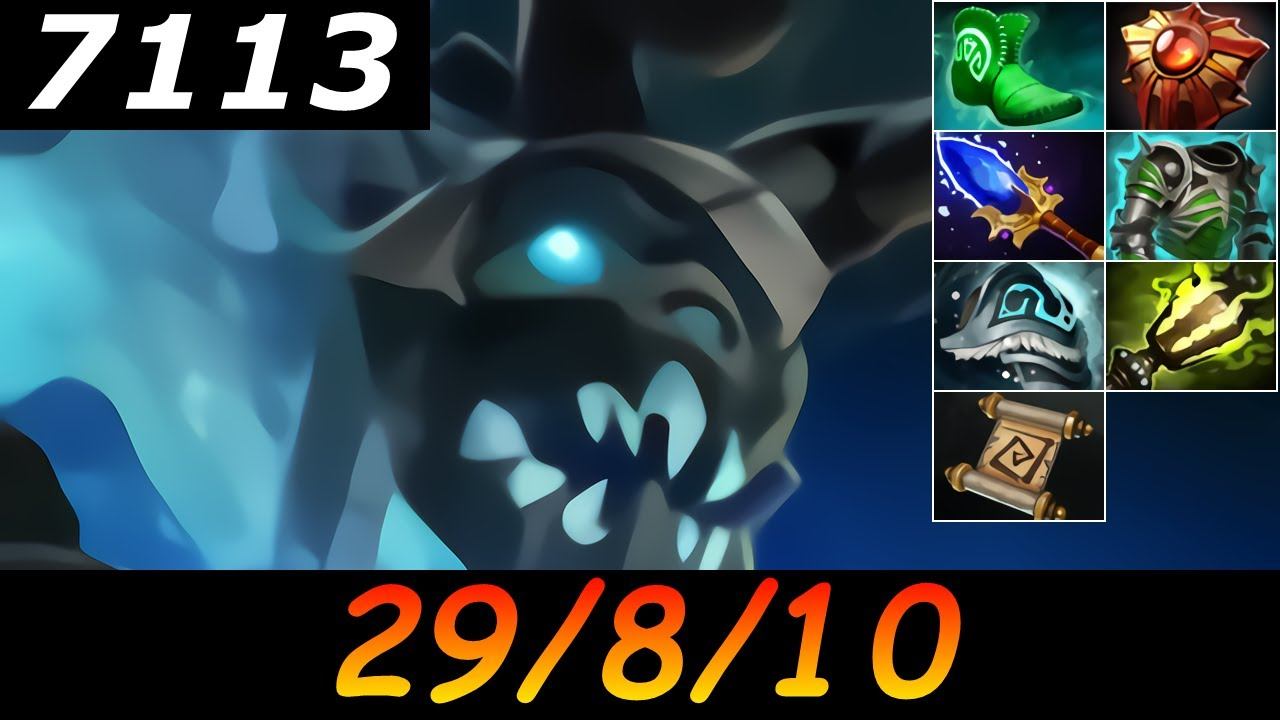 Dota 2 Visage 7113 MMR 29/8/10 (Kills/Deaths/Assists) Ranked Full Gameplay смотреть онлайн