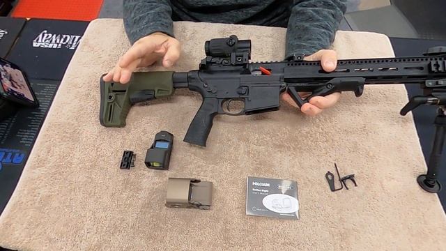 Holosun HS510C With EoTech 3X Magnifier! смотреть онлайн