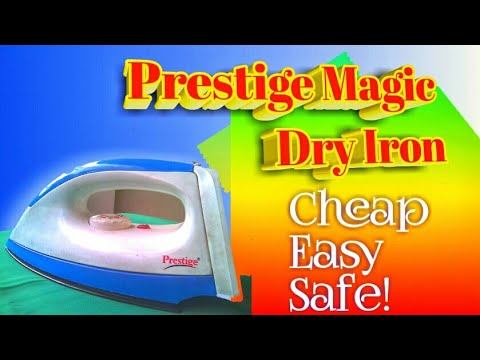 BEST DRY IRON ||PRESTIGE MAGIC DRY IRON REVIEW || WHICH DRY IRON IS BEST [BASED on PERSONAL USE] смотреть онлайн