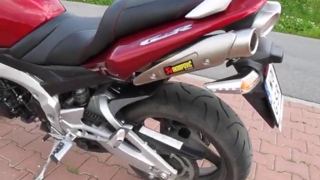 Suzuki GSR 600 + Akrapovic (w/o dB killers) смотреть онлайн