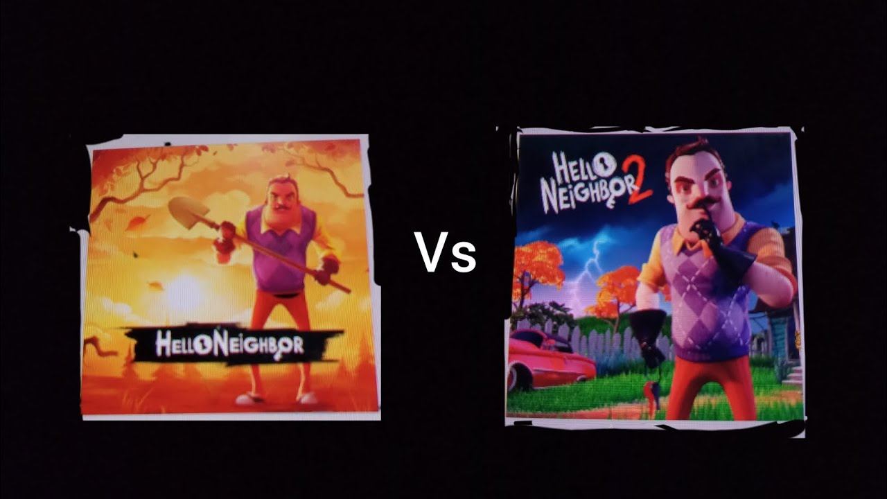 Hello neighbor vs Hello neighbor 2 смотреть онлайн