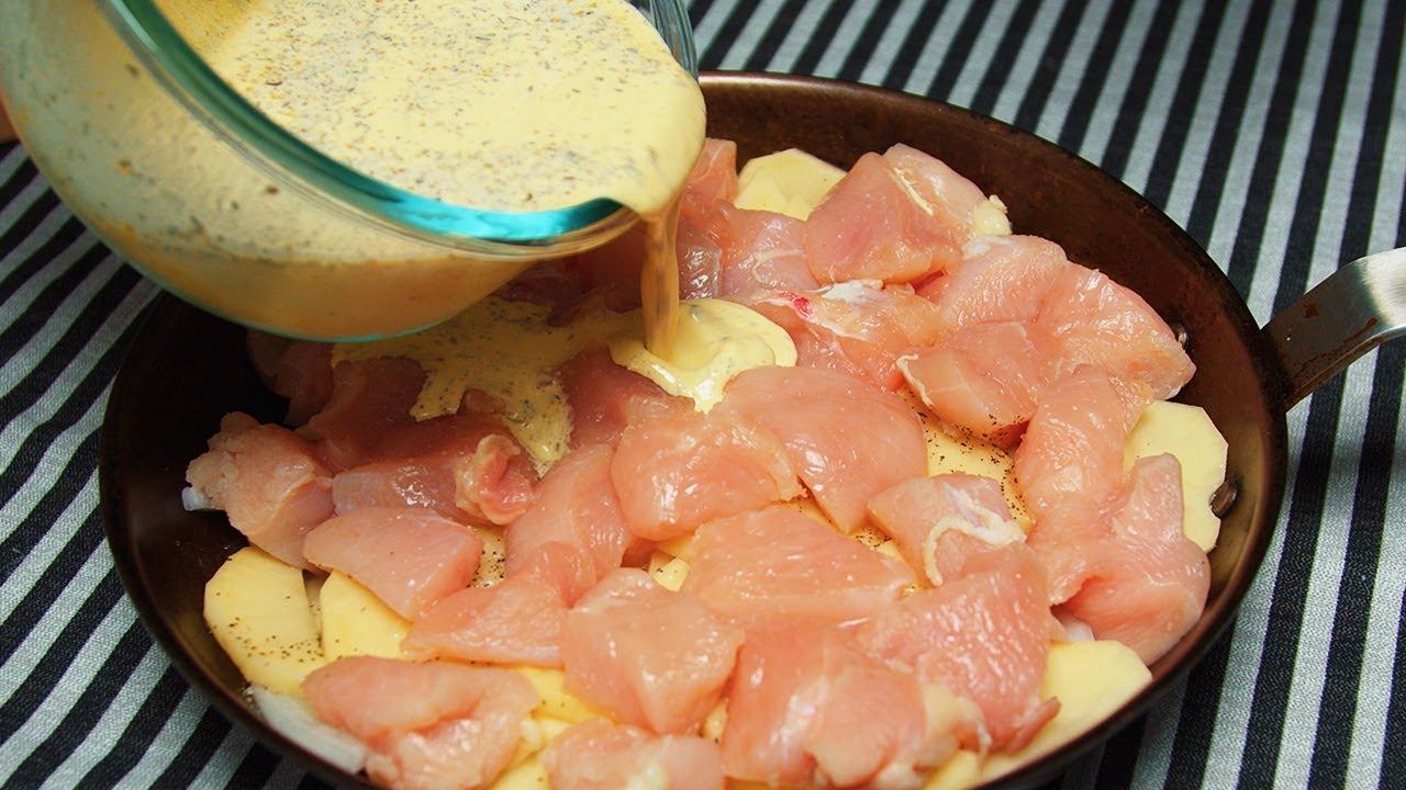 It's so delicious that I cook it almost every day! Incredible Chicken and Potato Recipe! смотреть онлайн