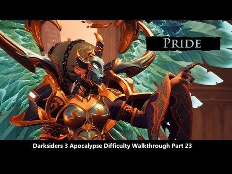 Darksiders 3 Apocalypse Difficulty 100% Walkthrough | 暗黑血统3 | Part 23 Warth & Pride | 1080P смотреть онлайн