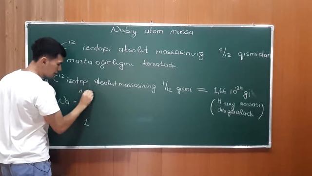 Nisbiy atom massa. смотреть онлайн