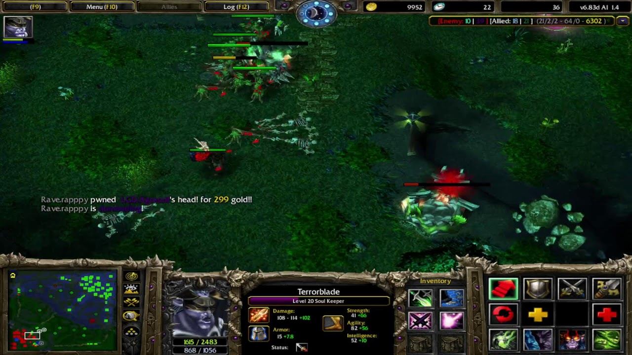 Warcraft 3 Frozen Throne [DoTA1] смотреть онлайн
