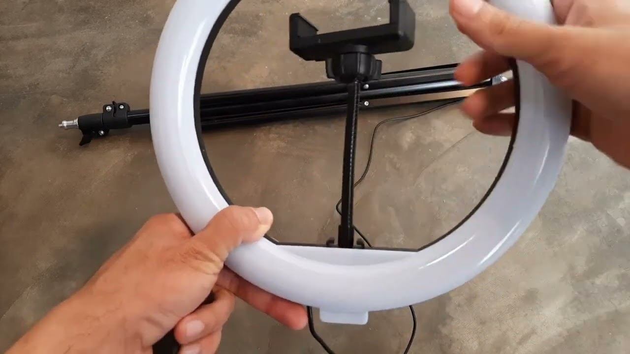 Como Montar Ring Light Com Tripé De 2.10m !! RÁPIDO E FÁCIL смотреть онлайн