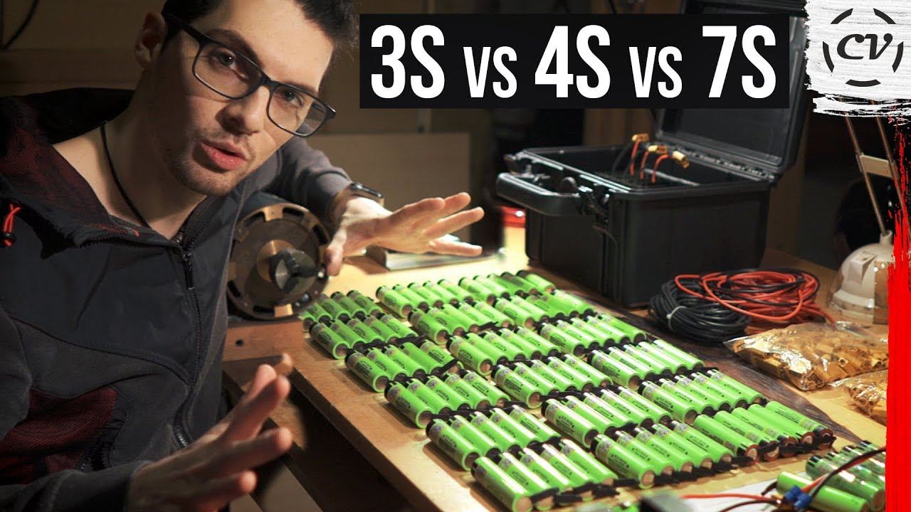 3S vs 4S vs 7S - What's Best For Li-ion Battery Pack (12V vs 24V) смотреть онлайн