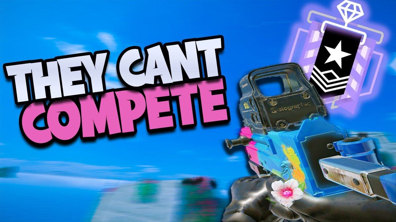 EVERYONE THINKS IM *CHEATING* - RAINBOW SIX SIEGE смотреть онлайн