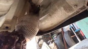 Вырвали буксировочный кронштейн