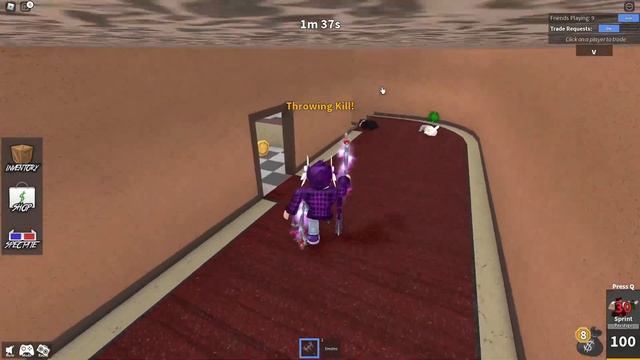 Playing MM2, But with CHROMA SWIRLY GUN! смотреть онлайн