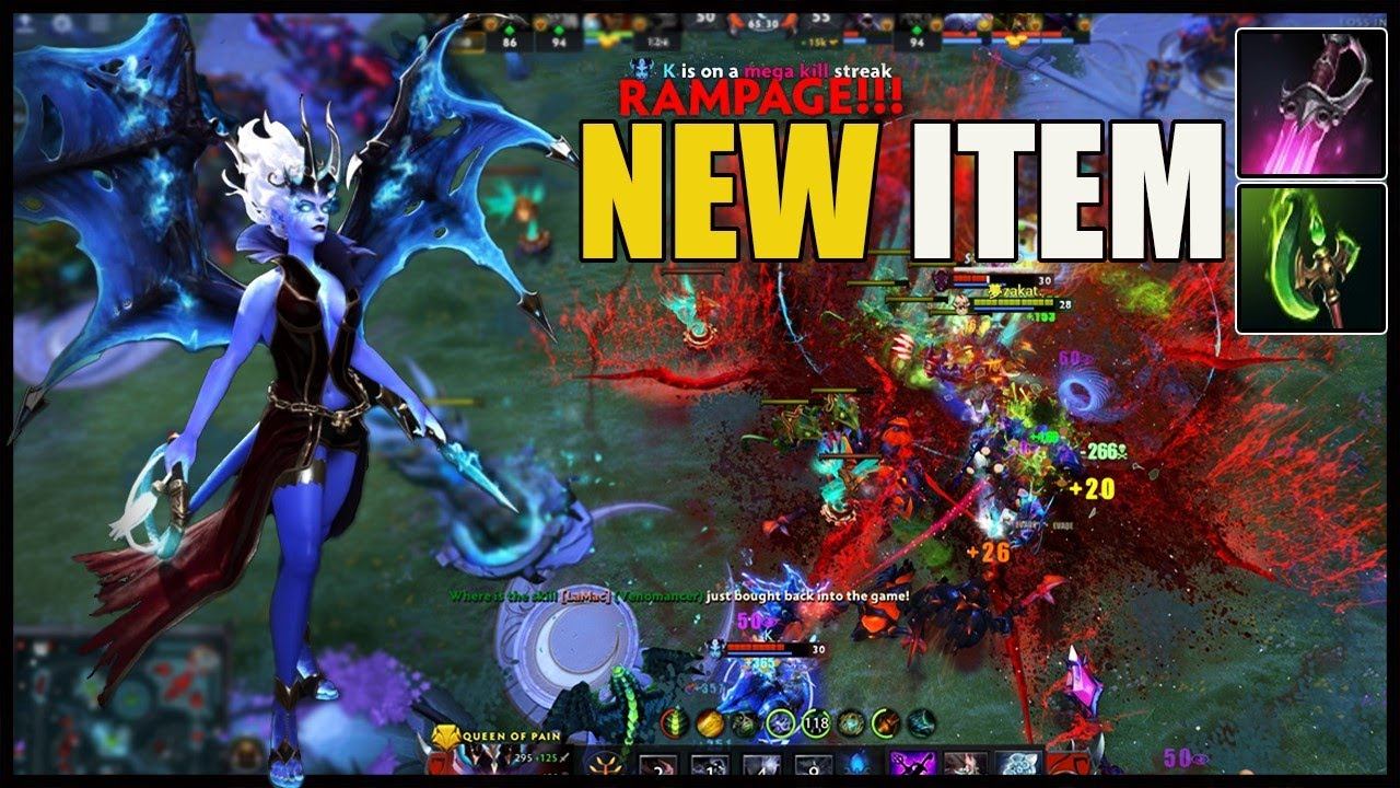 Queen Of Pain New Way To Play This Hero Right Now Crazy OP Build Dota 2 смотреть онлайн