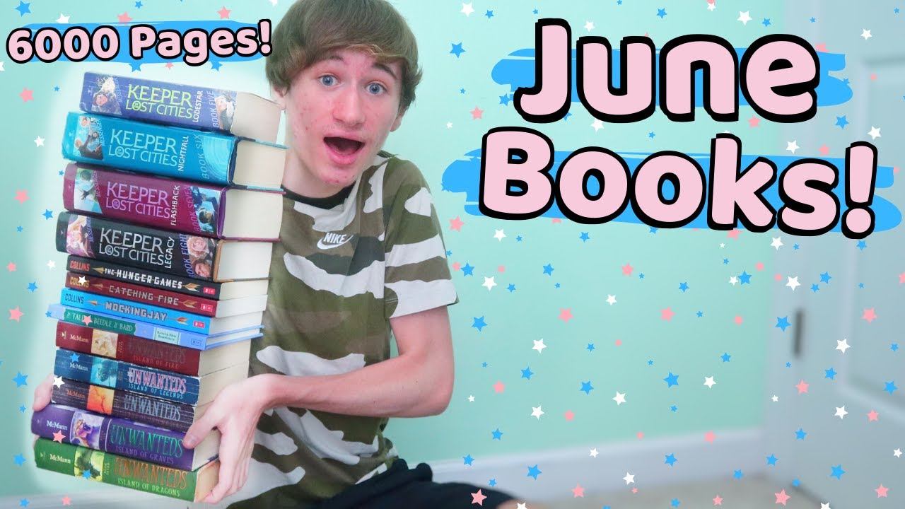 JUNE READING WRAP UP! 6000 Pages and the 13 Books I Read in June! смотреть онлайн