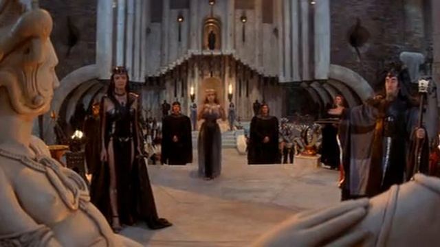 Conan the Destroyer (Grand Vizier can not sacrifice Princess Jehnna successfully) смотреть онлайн