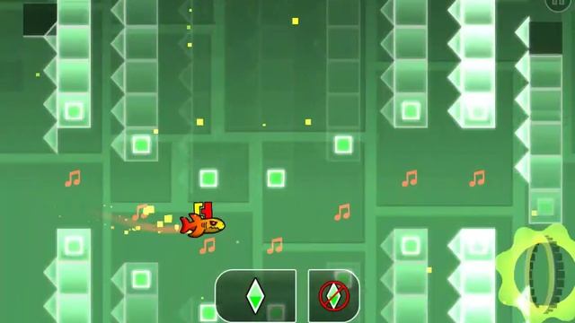 Geometry Dash #2 : The Nightmare (Practice Mode) DUBSTEP MUSIC ALERT!!!! смотреть онлайн