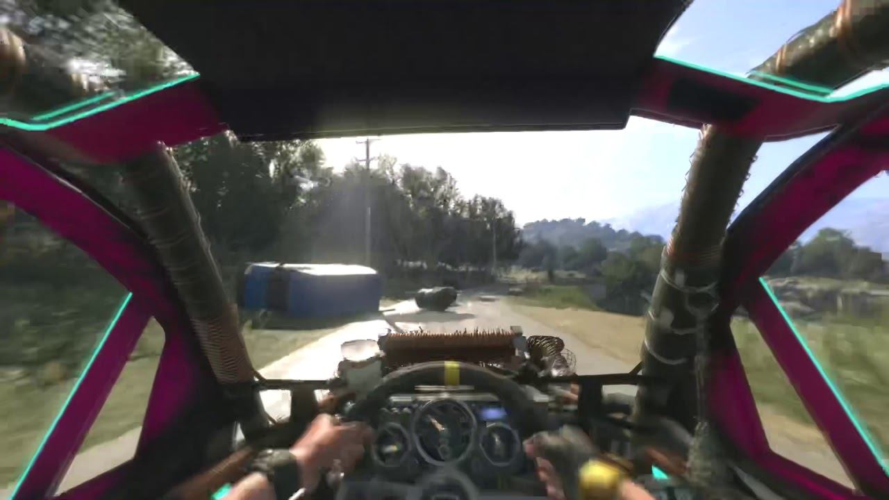 Difference Level 1 & Lvl 6 buggy Dying Light The Following смотреть онлайн