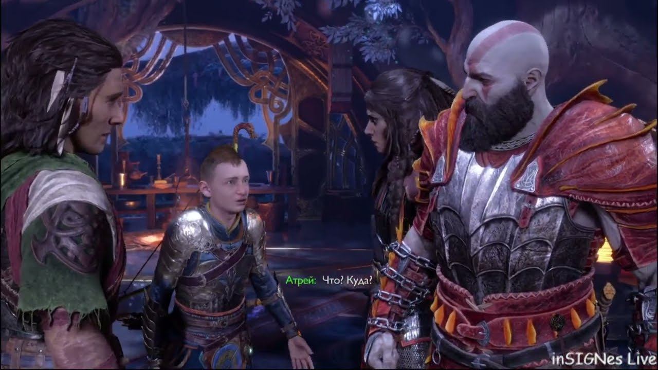 God of War Рагнарек Русская озвучка Прохождение на PS5 (Часть 25) смотреть онлайн