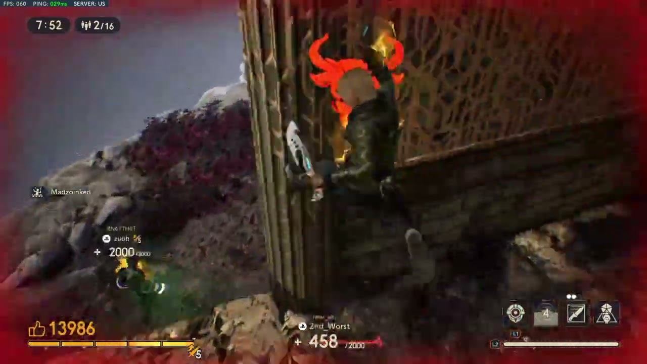 Leaping Fang back fling DEATHVERSE: LET IT DIE смотреть онлайн